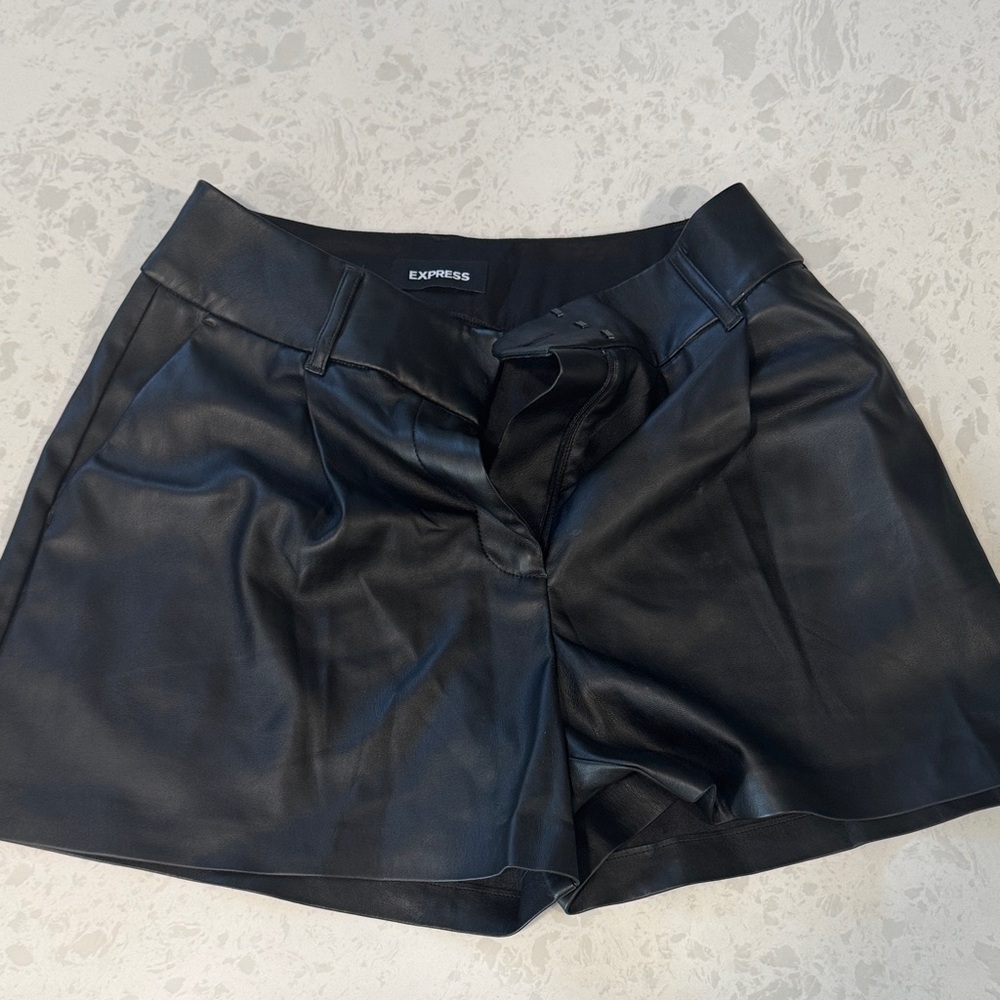 Express Women's High Waist Black Shorts